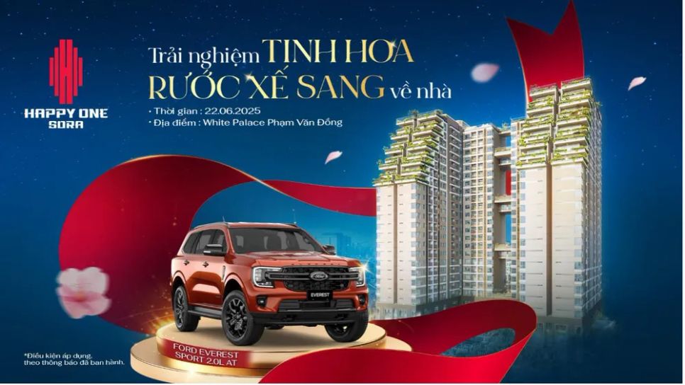 Không chỉ sở hữu nhiều ưu điểm vượt trội, Happy One Sora còn mang đến loạt quà tặng giá trị tại sự kiện ngày 22-6-2025 Không chỉ sở hữu nhiều ưu điểm vượt trội, Happy One Sora còn mang đến loạt quà tặng giá trị tại sự kiện ngày 22-6-2025