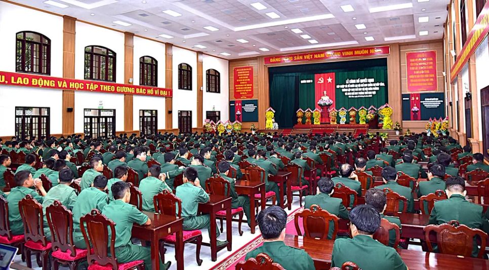 Quang cảnh lễ công bố Quang cảnh lễ công bố