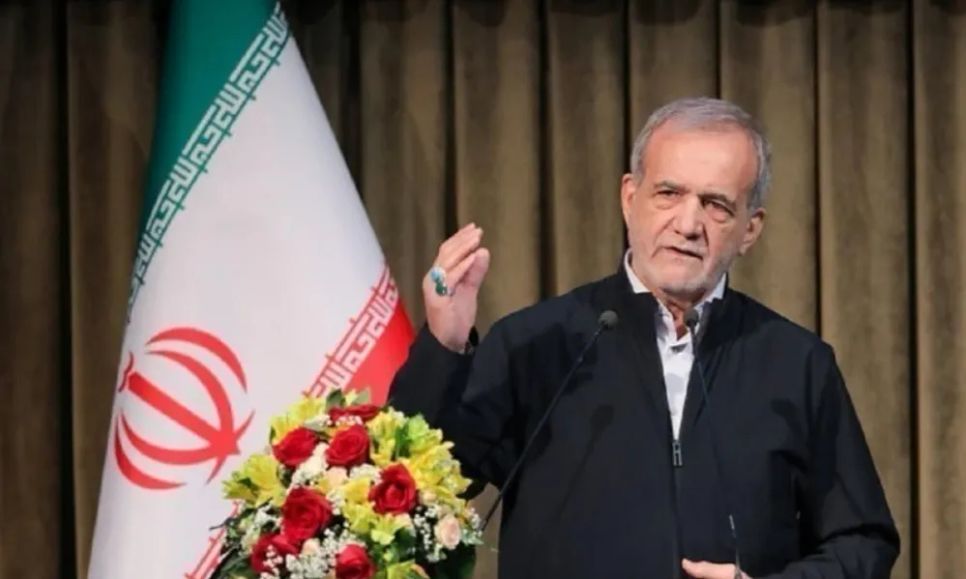 Tổng thống Iran Masoud Pezeshkian tuyên bố kết thúc cuộc chiến với Israel. Ảnh: IRNA Tổng thống Iran Masoud Pezeshkian tuyên bố kết thúc cuộc chiến với Israel. Ảnh: IRNA