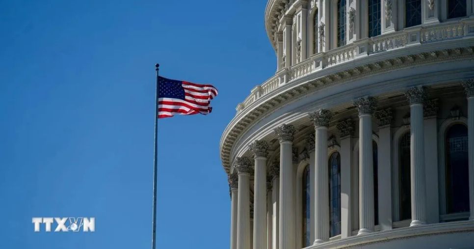 Tòa nhà Quốc hội Mỹ tại Washington, D.C. Ảnh: THX/TTXVN Tòa nhà Quốc hội Mỹ tại Washington, D.C. Ảnh: THX/TTXVN