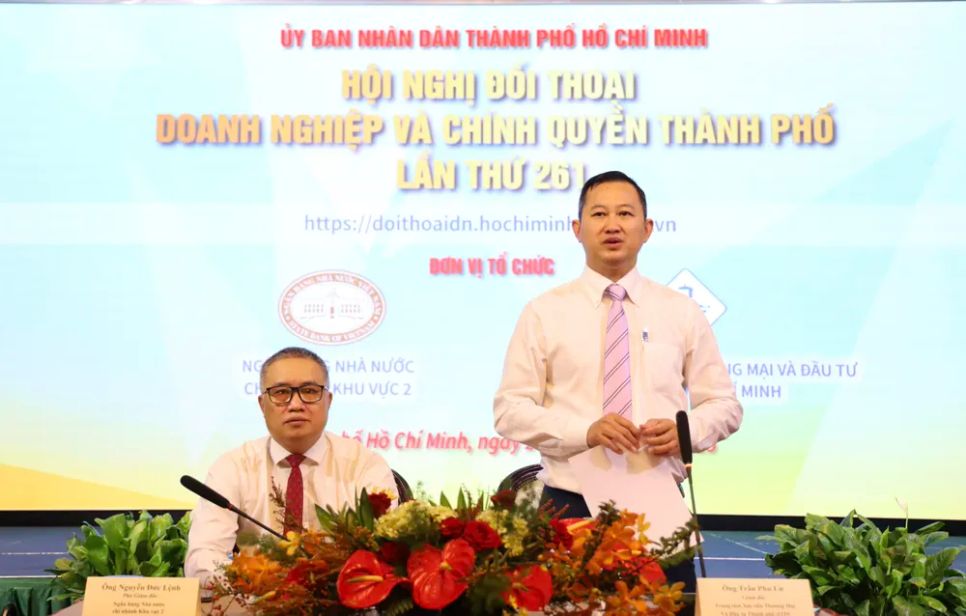 Giám đốc ITPC Trần Phú Lữ phát biểu tại hội nghị đối thoại Giám đốc ITPC Trần Phú Lữ phát biểu tại hội nghị đối thoại