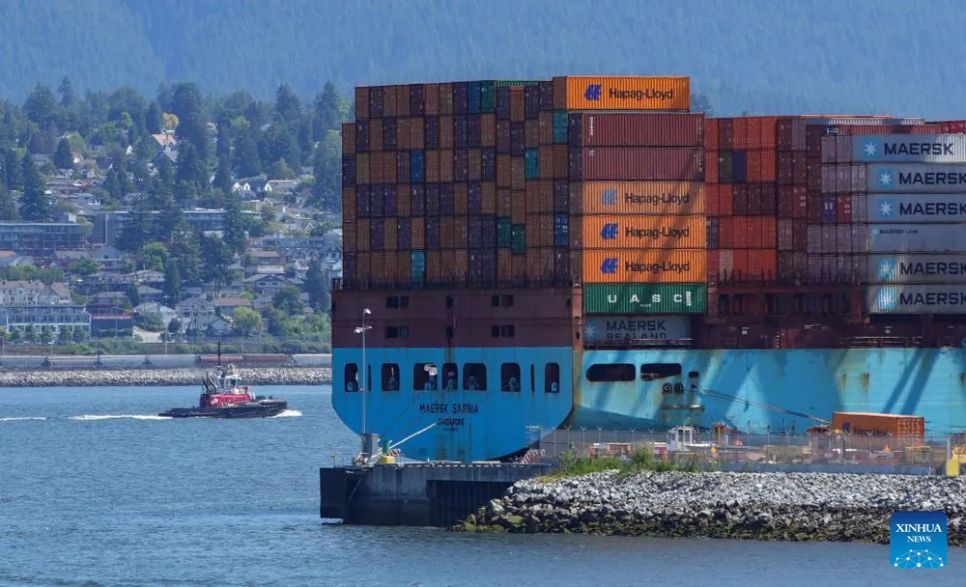 Cảng Vancouver ở Canada. Ảnh: XINHUA Cảng Vancouver ở Canada. Ảnh: XINHUA