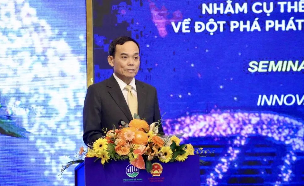 Đồng chí Trần Lưu Quang, Bí thư Trung ương Đảng, Trưởng ban Chính sách, Chiến lược Trung ương phát biểu tại hội thảo Đồng chí Trần Lưu Quang, Bí thư Trung ương Đảng, Trưởng ban Chính sách, Chiến lược Trung ương phát biểu tại hội thảo