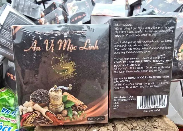 Bộ Y tế đề nghị người dân không mua và không sử dụng sản phẩm An vị Mộc Linh Bộ Y tế đề nghị người dân không mua và không sử dụng sản phẩm An vị Mộc Linh