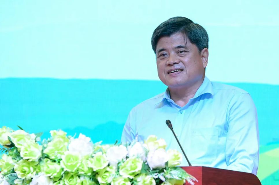 Thứ trưởng Bộ Nông nghiệp và Môi trường Trần Thanh Nam phát biểu Thứ trưởng Bộ Nông nghiệp và Môi trường Trần Thanh Nam phát biểu