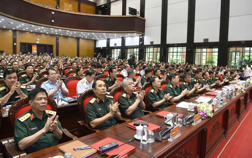 Các đại biểu dự hội nghị. Ảnh: VIẾT CHUNG