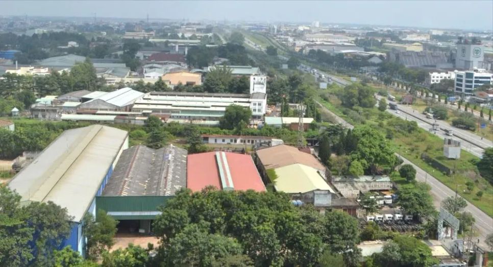 Một góc khu công nghiệp Biên Hòa 1