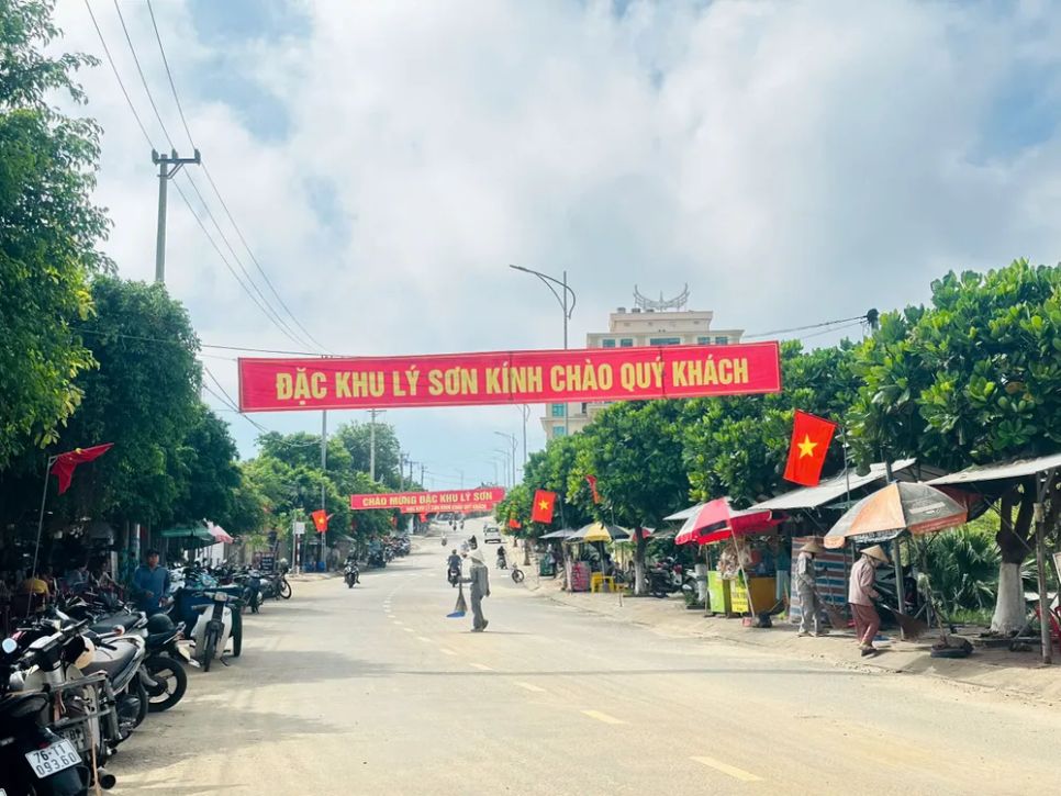 Từ 1-7-2025, nơi đây trở thành đặc khu Lý Sơn