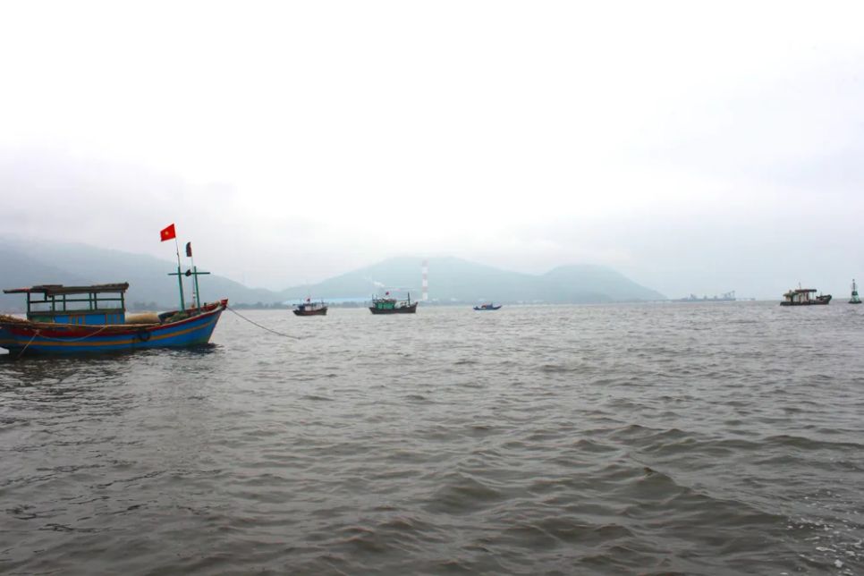 Một góc vùng biển Hà Tĩnh gần khu vực tàu Công Thành 07 bị chìm Một góc vùng biển Hà Tĩnh gần khu vực tàu Công Thành 07 bị chìm