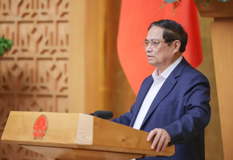 Thủ tướng Phạm Minh Chính chủ trì và phát biểu tại phiên họp chiều 3-7. Ảnh: VIẾT CHUNG Thủ tướng Phạm Minh Chính chủ trì và phát biểu tại phiên họp chiều 3-7. Ảnh: VIẾT CHUNG