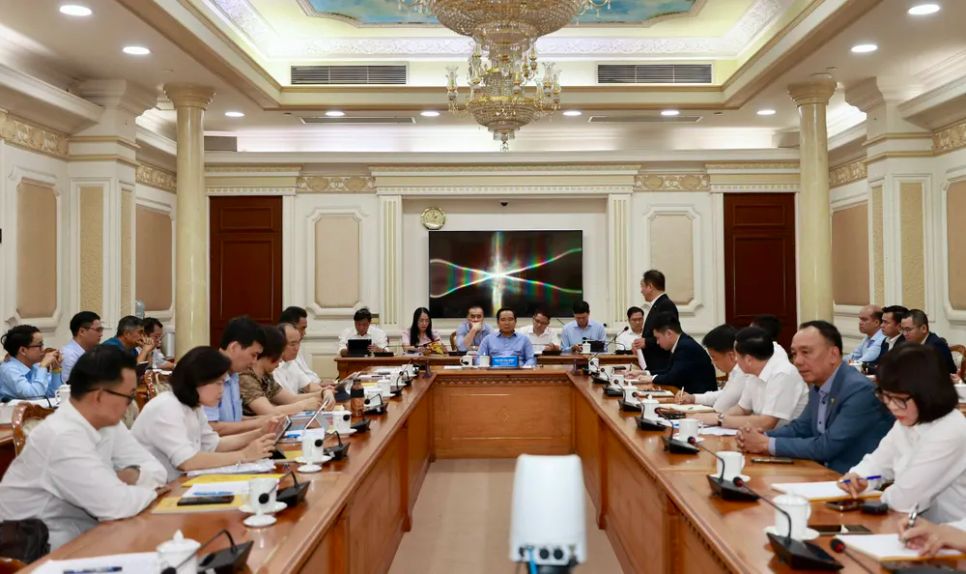 Chủ tịch Hội đồng quản trị kiêm Tổng Giám đốc Tập đoàn T&T Group Đỗ Quang Hiển mong muốn đầu tư vào TPHCM nhiều lĩnh vực. Ảnh: DŨNG PHƯƠNG Chủ tịch Hội đồng quản trị kiêm Tổng Giám đốc Tập đoàn T&T Group Đỗ Quang Hiển mong muốn đầu tư vào TPHCM nhiều lĩnh vực. Ảnh: DŨNG PHƯƠNG