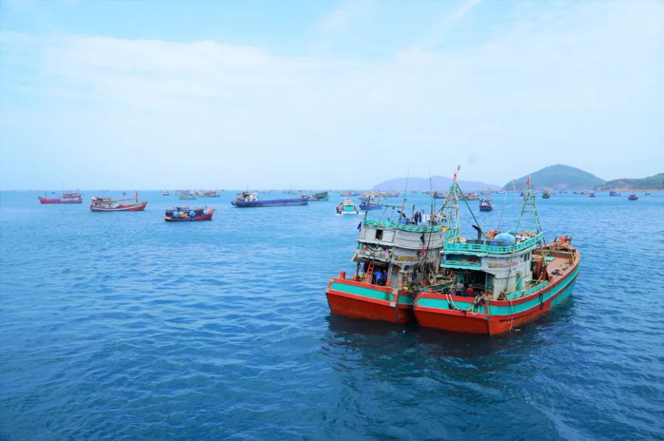 Vịnh Bến Đầm trong xanh tạo nhiều cảm xúc cho du khách khi đến với Côn Đảo Vịnh Bến Đầm trong xanh tạo nhiều cảm xúc cho du khách khi đến với Côn Đảo
