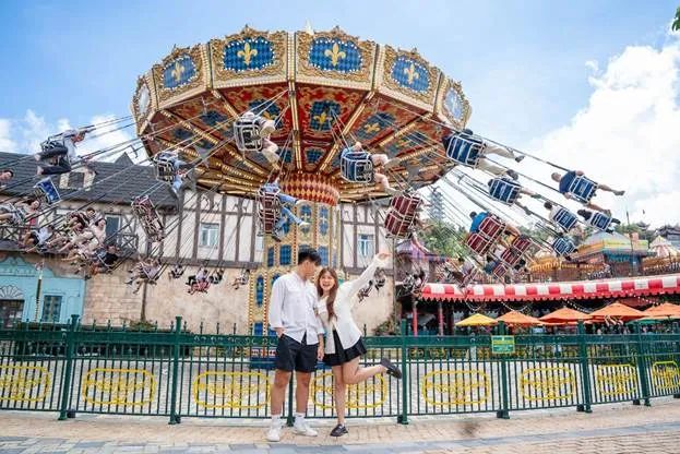 Gần 10 ngàn lượt học sinh giỏi đến Ba Na Hills vui chơi miễn phí