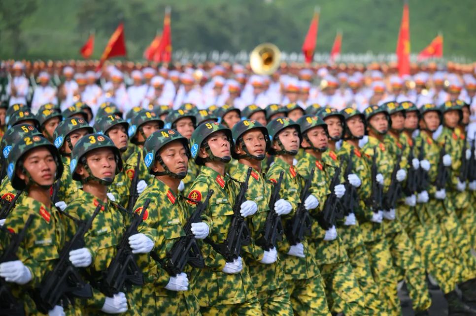Khối nam sĩ quan phòng hóa Khối nam sĩ quan phòng hóa