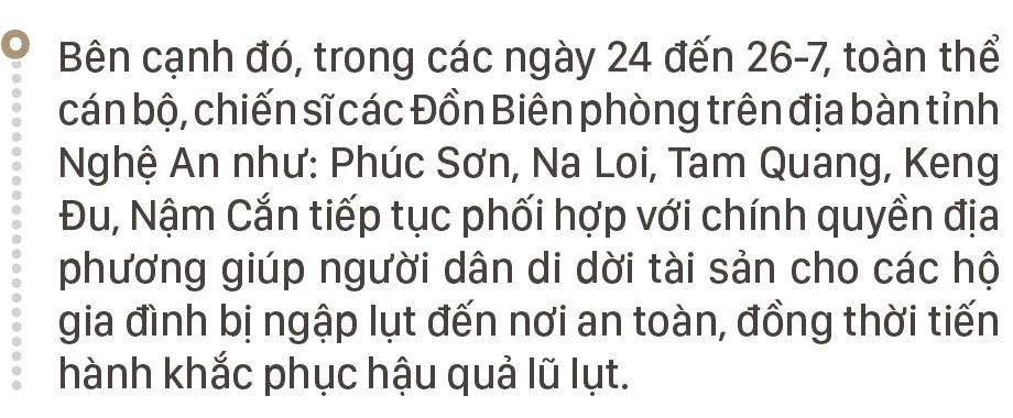Giúp dân ổn định cuộc sống sau lũ