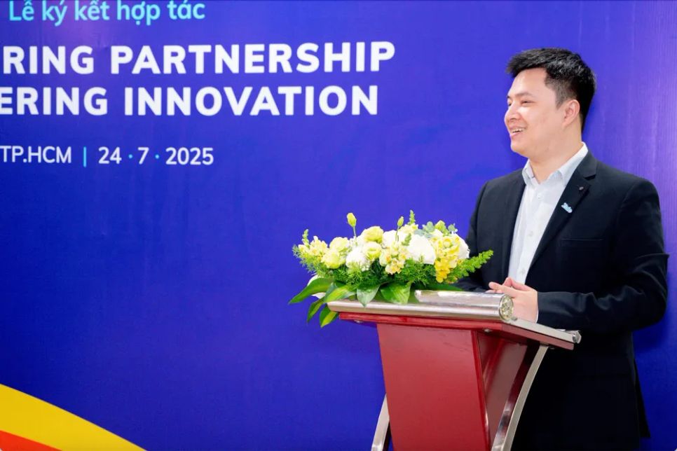 Ông Lê Bá An Bình,CEO Adtima, đơn vị vận hành nền tảng Zalo Ads, phát biểu tại sự kiện Ông Lê Bá An Bình,CEO Adtima, đơn vị vận hành nền tảng Zalo Ads, phát biểu tại sự kiện