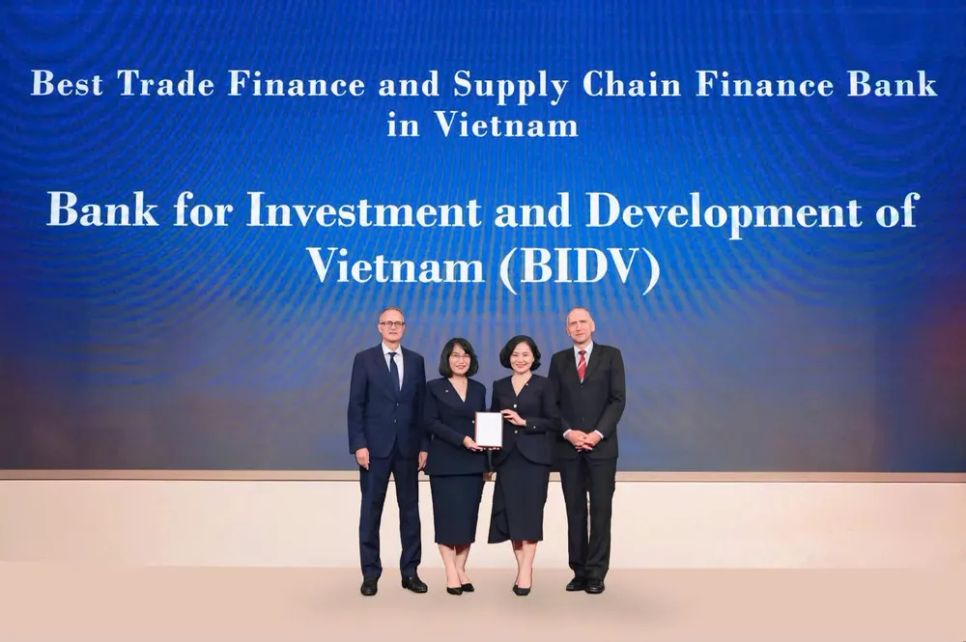 BIDV khẳng định vị thế trong lĩnh vực tài trợ thương mại và tài trợ chuỗi cung ứng