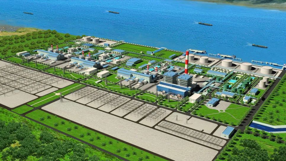 Phối cảnh Dự án khí – điện Lô B Ô Môn
