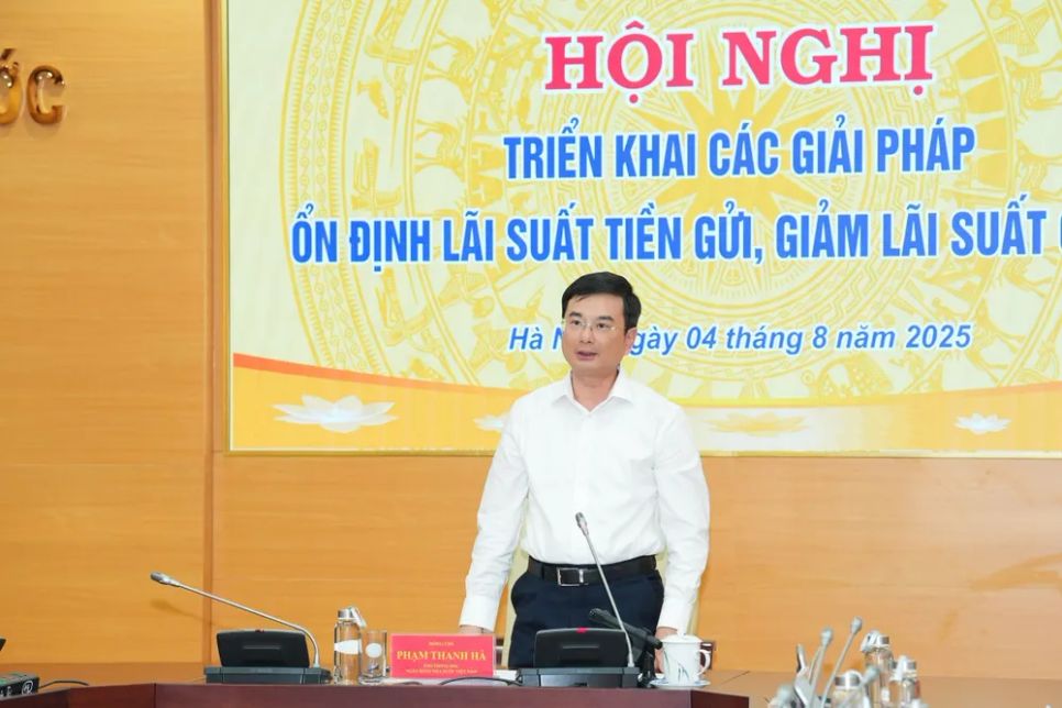 Phó Thống đốc NHNN Phạm Thanh Hà phát biểu tại hội nghị Phó Thống đốc NHNN Phạm Thanh Hà phát biểu tại hội nghị