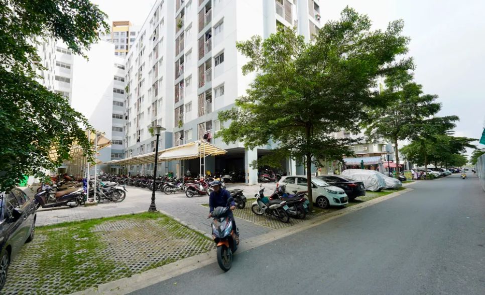 Khu nhà ở xã hội tại EHome Nam Sài Gòn. Ảnh: HOÀNG HÙNG Khu nhà ở xã hội tại EHome Nam Sài Gòn. Ảnh: HOÀNG HÙNG