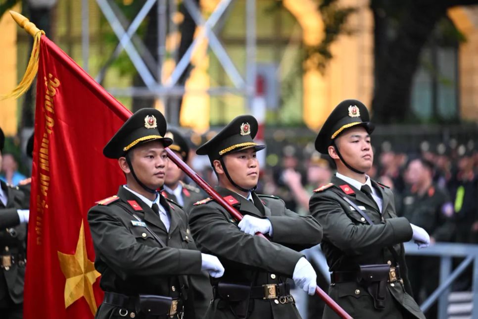 Hà Nội tổng duyệt đội ngũ, diễu hành Lễ ra quân đảm bảo ANTT cho A80