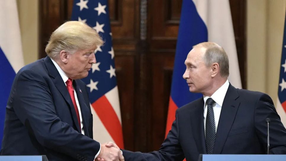 Tổng thống Mỹ Donald Trump (trái) và Tổng thống Nga Vladimir Putin. Ảnh: KREMLIN.RU
