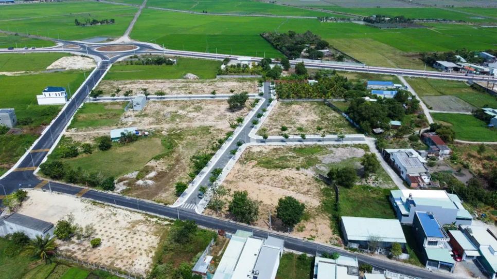 Một góc dự án Khu dân cư Tam Phước, xã Long Đất, TPHCM. Ảnh: QUANG VŨ Một góc dự án Khu dân cư Tam Phước, xã Long Đất, TPHCM. Ảnh: QUANG VŨ