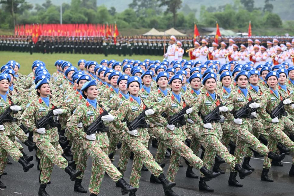 Đại tướng Phan Văn Giang chủ trì tổng hợp luyện diễu binh, diễu hành A80 Đại tướng Phan Văn Giang chủ trì tổng hợp luyện diễu binh, diễu hành A80