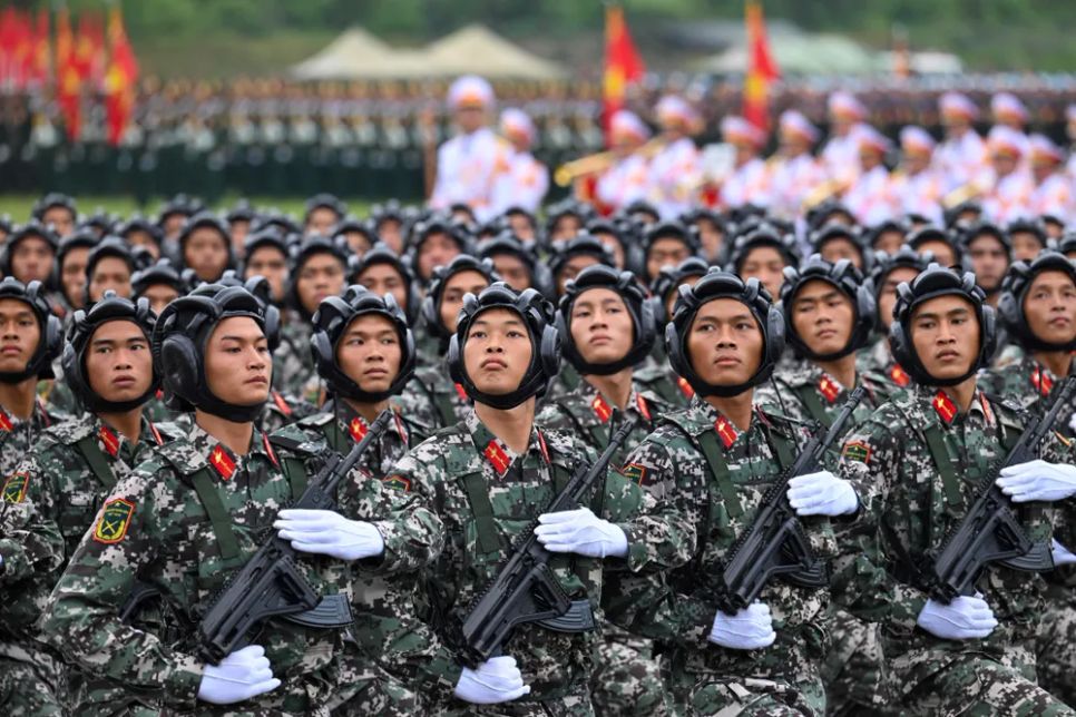 Đại tướng Phan Văn Giang chủ trì tổng hợp luyện diễu binh, diễu hành A80 Đại tướng Phan Văn Giang chủ trì tổng hợp luyện diễu binh, diễu hành A80