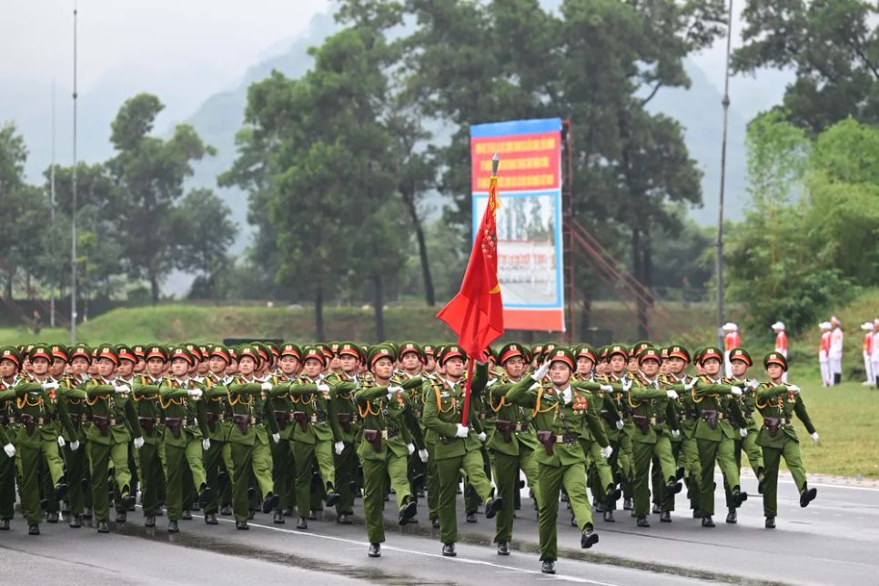 Đại tướng Phan Văn Giang chủ trì tổng hợp luyện diễu binh, diễu hành A80 Đại tướng Phan Văn Giang chủ trì tổng hợp luyện diễu binh, diễu hành A80