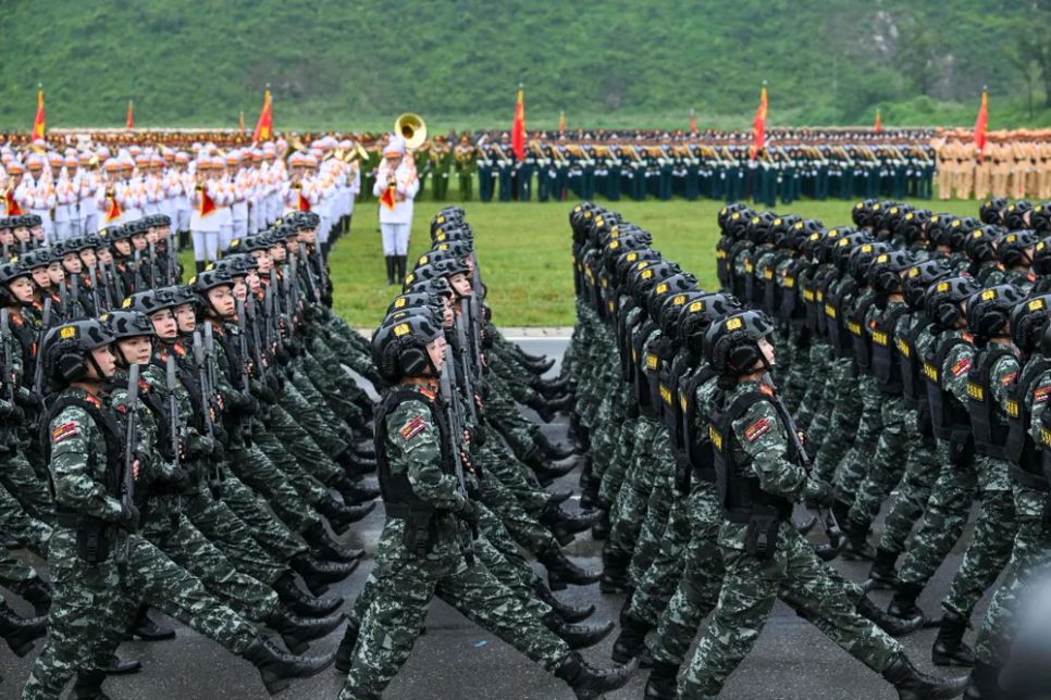 Đại tướng Phan Văn Giang chủ trì tổng hợp luyện diễu binh, diễu hành A80 Đại tướng Phan Văn Giang chủ trì tổng hợp luyện diễu binh, diễu hành A80