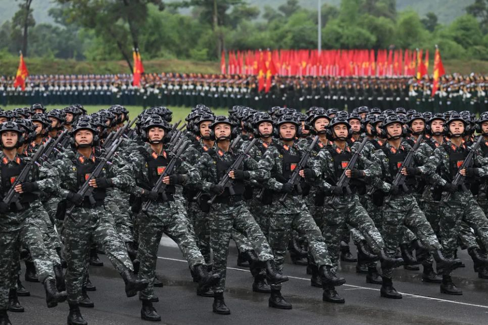 Đại tướng Phan Văn Giang chủ trì tổng hợp luyện diễu binh, diễu hành A80 Đại tướng Phan Văn Giang chủ trì tổng hợp luyện diễu binh, diễu hành A80