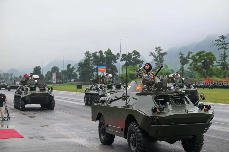 Đại tướng Phan Văn Giang chủ trì tổng hợp luyện diễu binh, diễu hành A80 Đại tướng Phan Văn Giang chủ trì tổng hợp luyện diễu binh, diễu hành A80