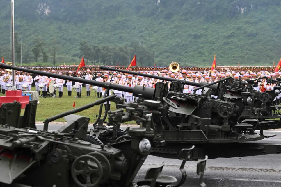 Đại tướng Phan Văn Giang chủ trì tổng hợp luyện diễu binh, diễu hành A80 Đại tướng Phan Văn Giang chủ trì tổng hợp luyện diễu binh, diễu hành A80