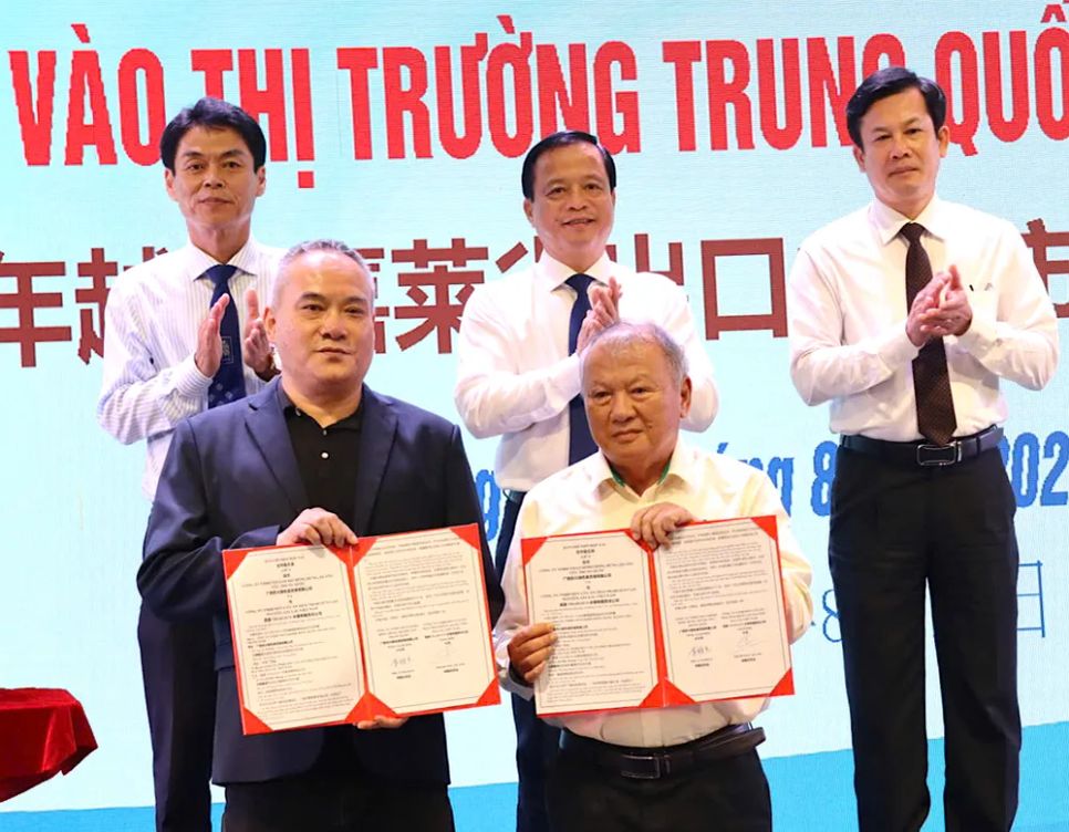 Lãnh đạo tỉnh Gia Lai chứng kiến các doanh nghiệp Việt Nam, Trung Quốc ký ghi nhớ hợp tác