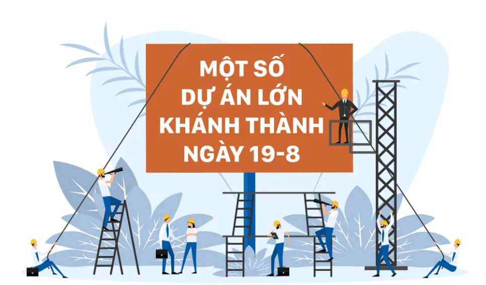 Chào mừng 80 năm Quốc khánh: 250 dự án, công trình lớn khởi công, khánh thành ngày 19-8