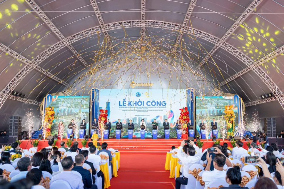 Lễ khởi công siêu tổ hợp văn hóa, vui chơi giải trí và thương mại dịch vụ cao cấp Da Nang Downtown