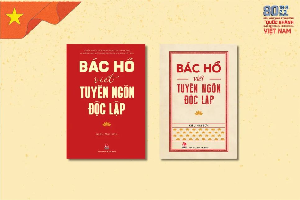 Bộ sách đặc biệt kỷ niệm 80 năm Quốc khánh dành cho thiếu nhi