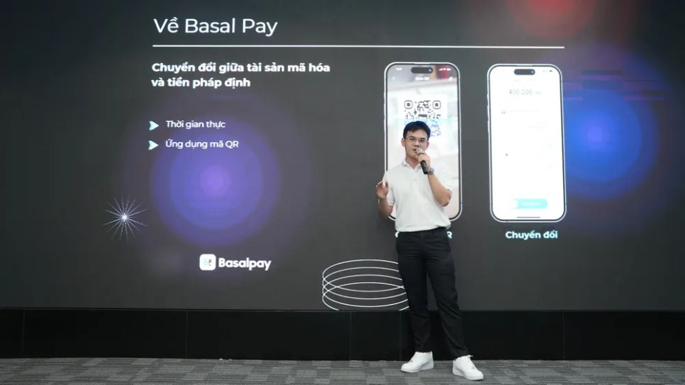 Ông Lê Anh Quốc, Giám đốc điều hành Công ty CP AlphaTrue Solutions, giới thiệu dự án Basal Pay Ông Lê Anh Quốc, Giám đốc điều hành Công ty CP AlphaTrue Solutions, giới thiệu dự án Basal Pay
