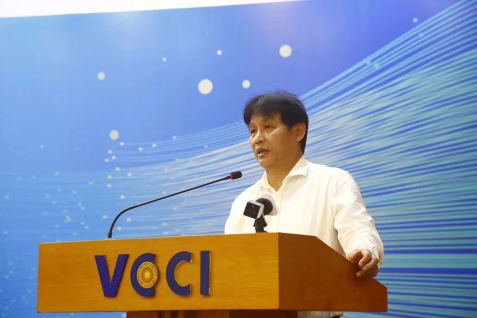 <p>Ông Đặng Ngọc Minh, Phó Cục trưởng Cục Thuế, Bộ Tài chính phát biểu khai mạc hội thảo. Ảnh: HÀ NGUYỄN</p>