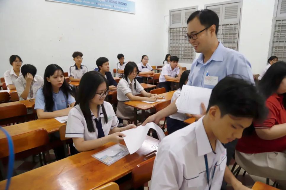 TPHCM: Hơn 3.000 học sinh thi chọn đội tuyển học sinh giỏi cấp THPT
