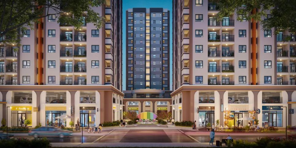 Phối cảnh dự án Nhà ở xã hội Hacom Ocean City. Ảnh: HACOM Phối cảnh dự án Nhà ở xã hội Hacom Ocean City. Ảnh: HACOM