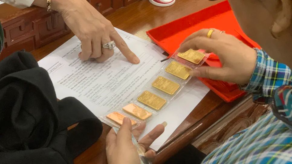 Giá vàng miếng SJC tăng 1 triệu đồng/lượng