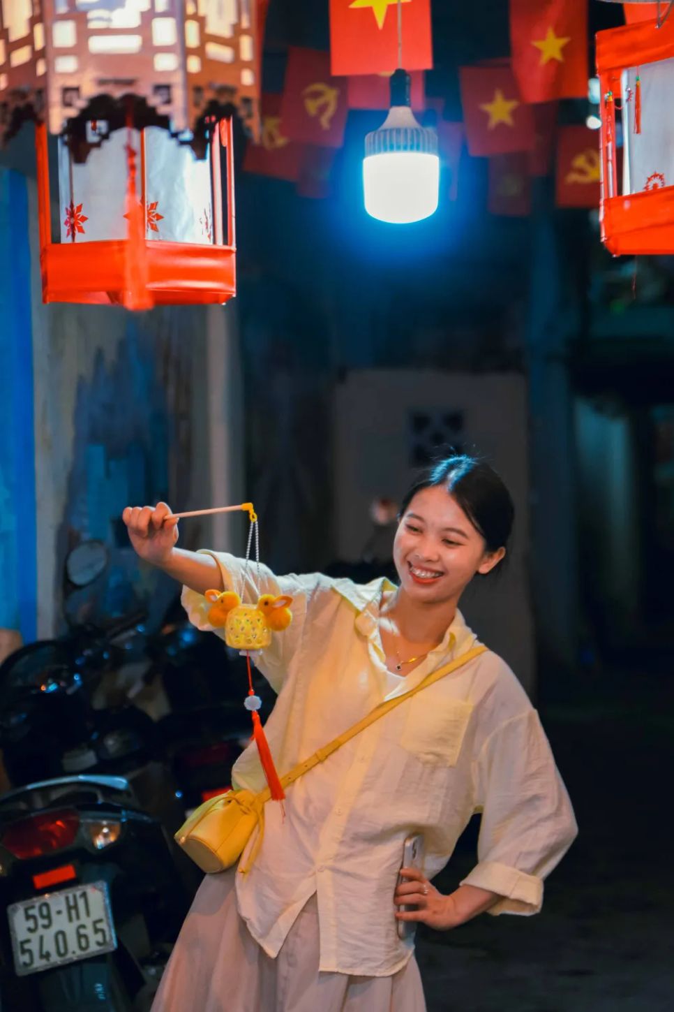 Phố lồng đèn Lương Nhữ Học rực rỡ sắc màu đón Trung thu Phố lồng đèn Lương Nhữ Học rực rỡ sắc màu đón Trung thu