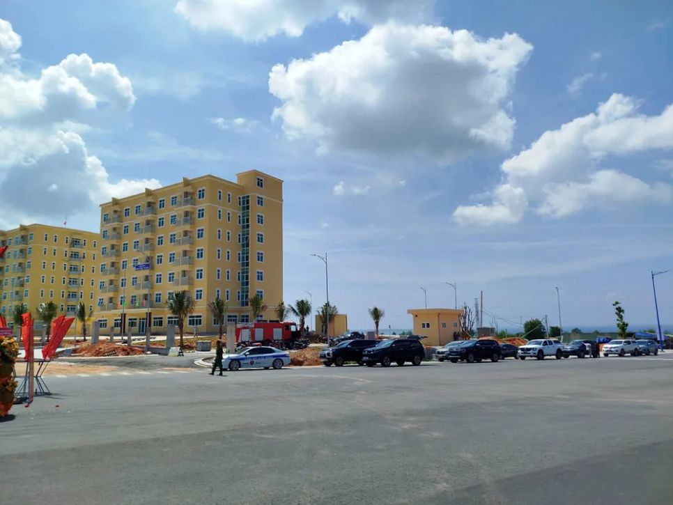 Cảng hàng không Phan Thiết hạng mục quân sự đã hoàn thành. Ảnh: NGUYỄN TIẾN