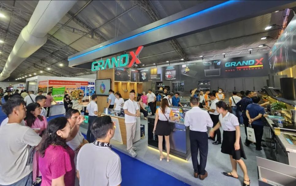 Một góc của Triển lãm Quốc tế Vietbuil Hà Nội 2025