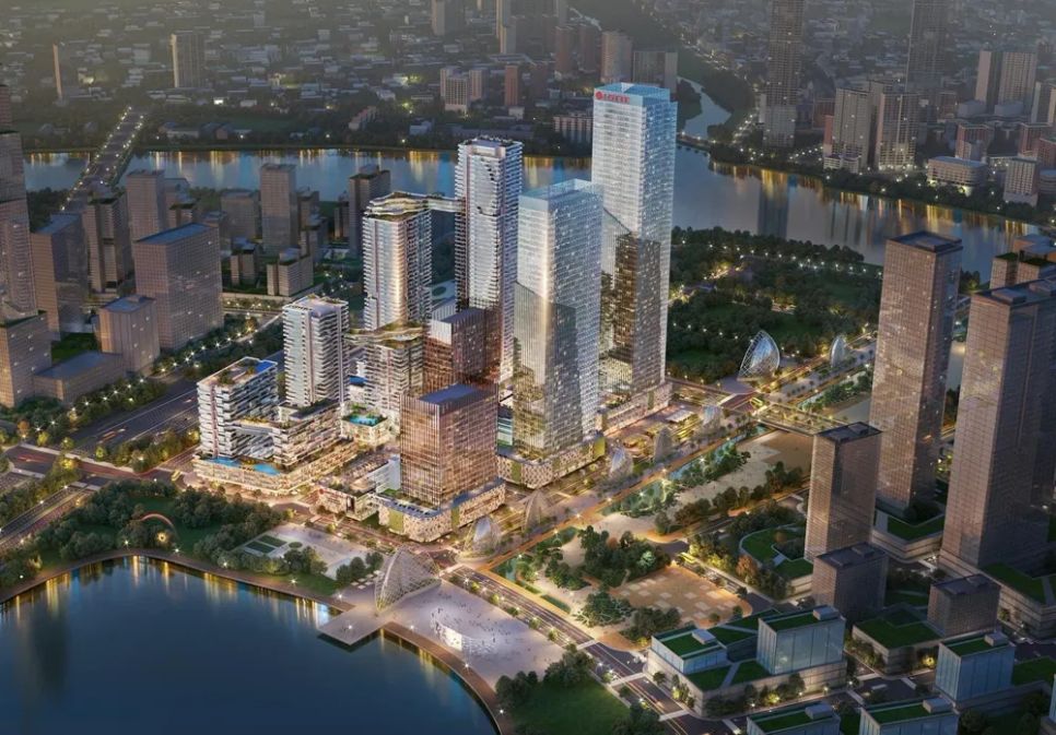 Phối cảnh dự án Lotte Eco Smart City