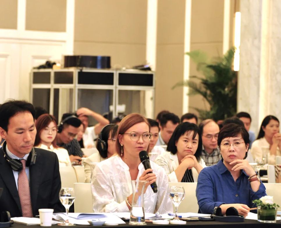 Các đại biểu (bao gồm đại diện nước ngoài) tham dự hội thảo