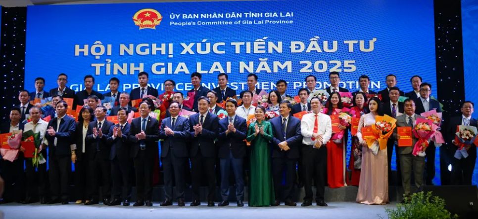 Hội nghị Xúc tiến đầu tư Gia Lai 2025 ghi nhận dòng vốn đăng ký đầu tư vào tỉnh này đạt trên 4,6 tỷ USD