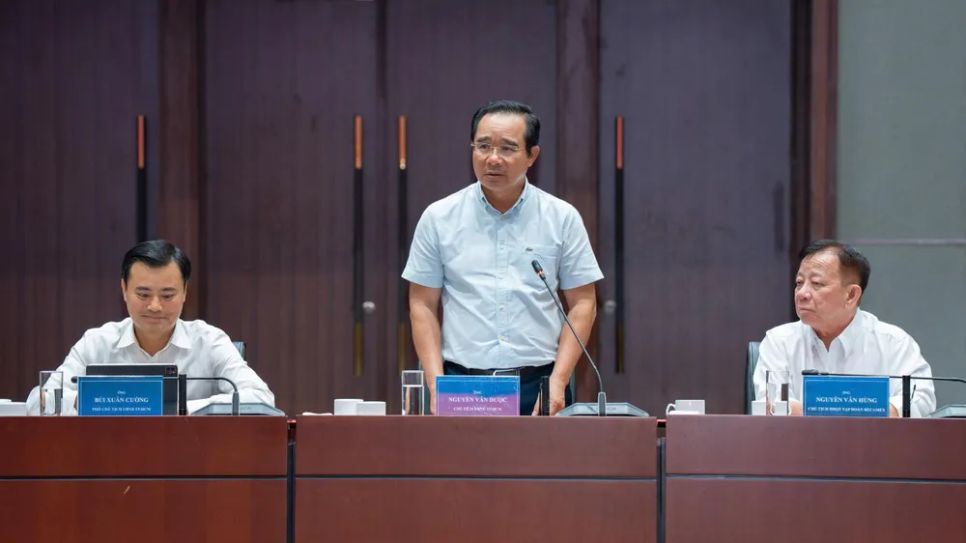 Chủ tịch UBND TPHCM Nguyễn Văn Được chỉ đạo tại buổi làm việc